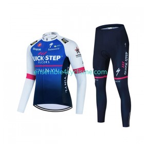 Tenue Maillot M/L + Collant Long 2022 Quick-Step Alpha Vinyl Team N001